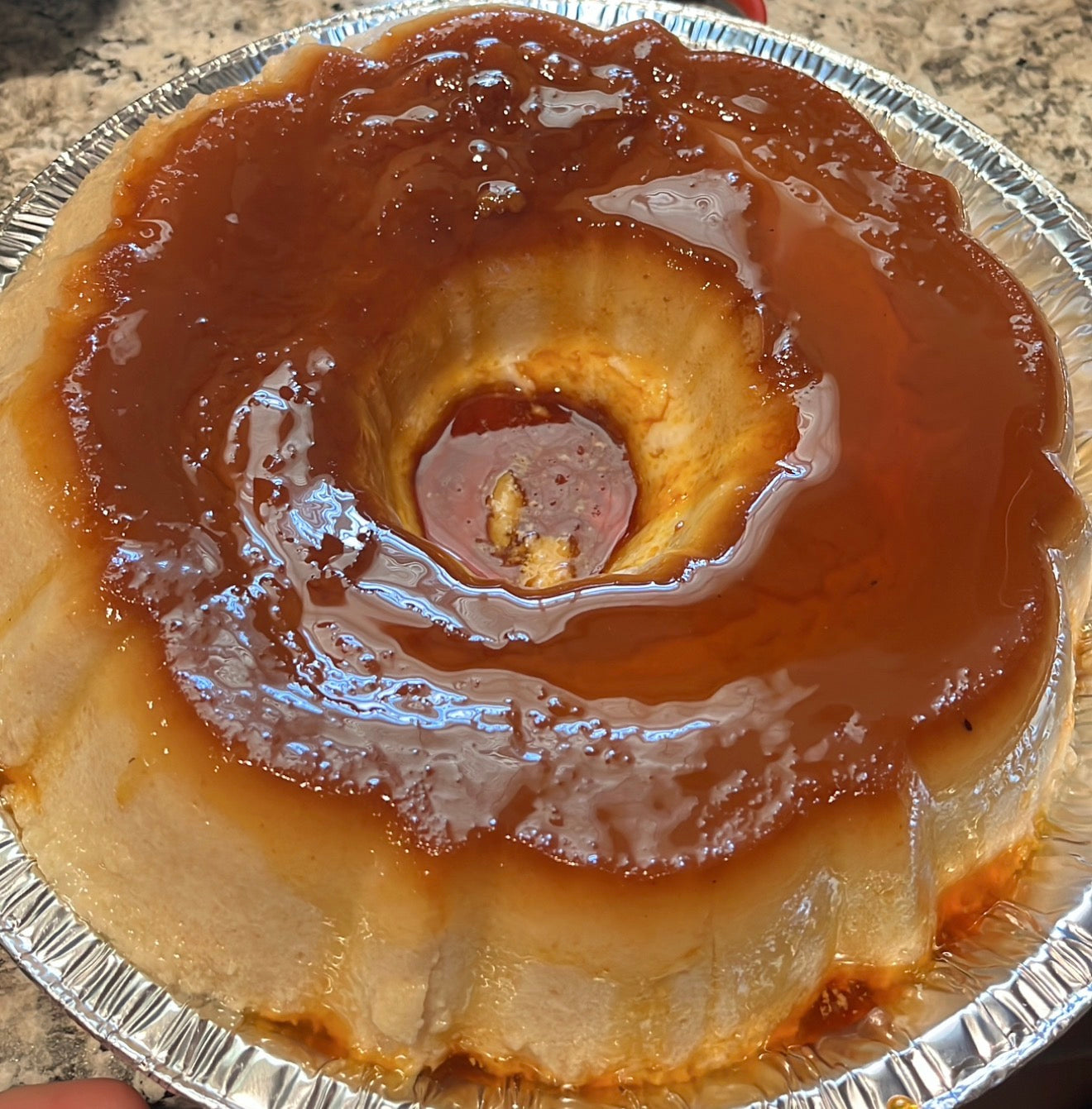 Flan cubano
