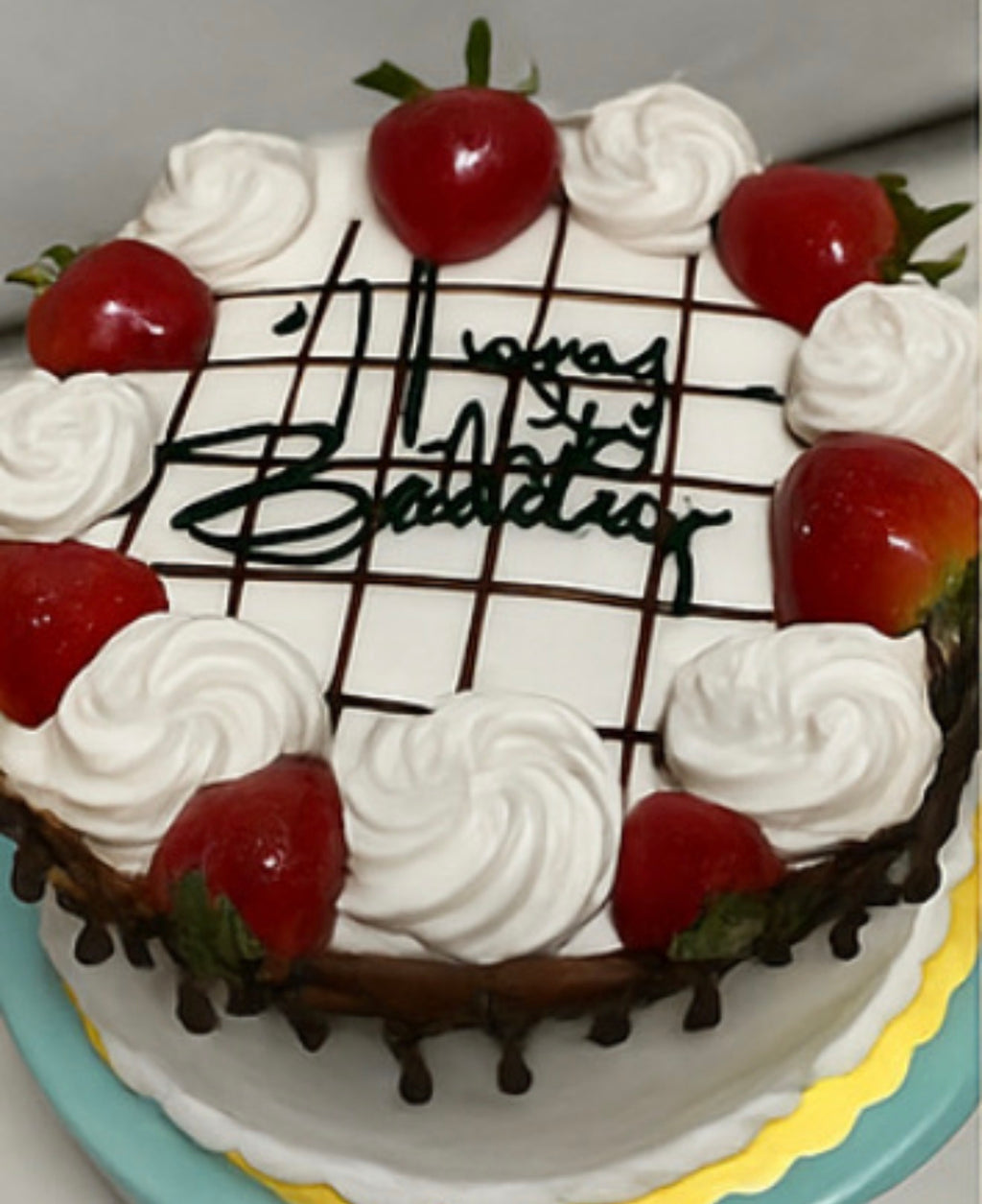 Cake cubano con decoracion adicional