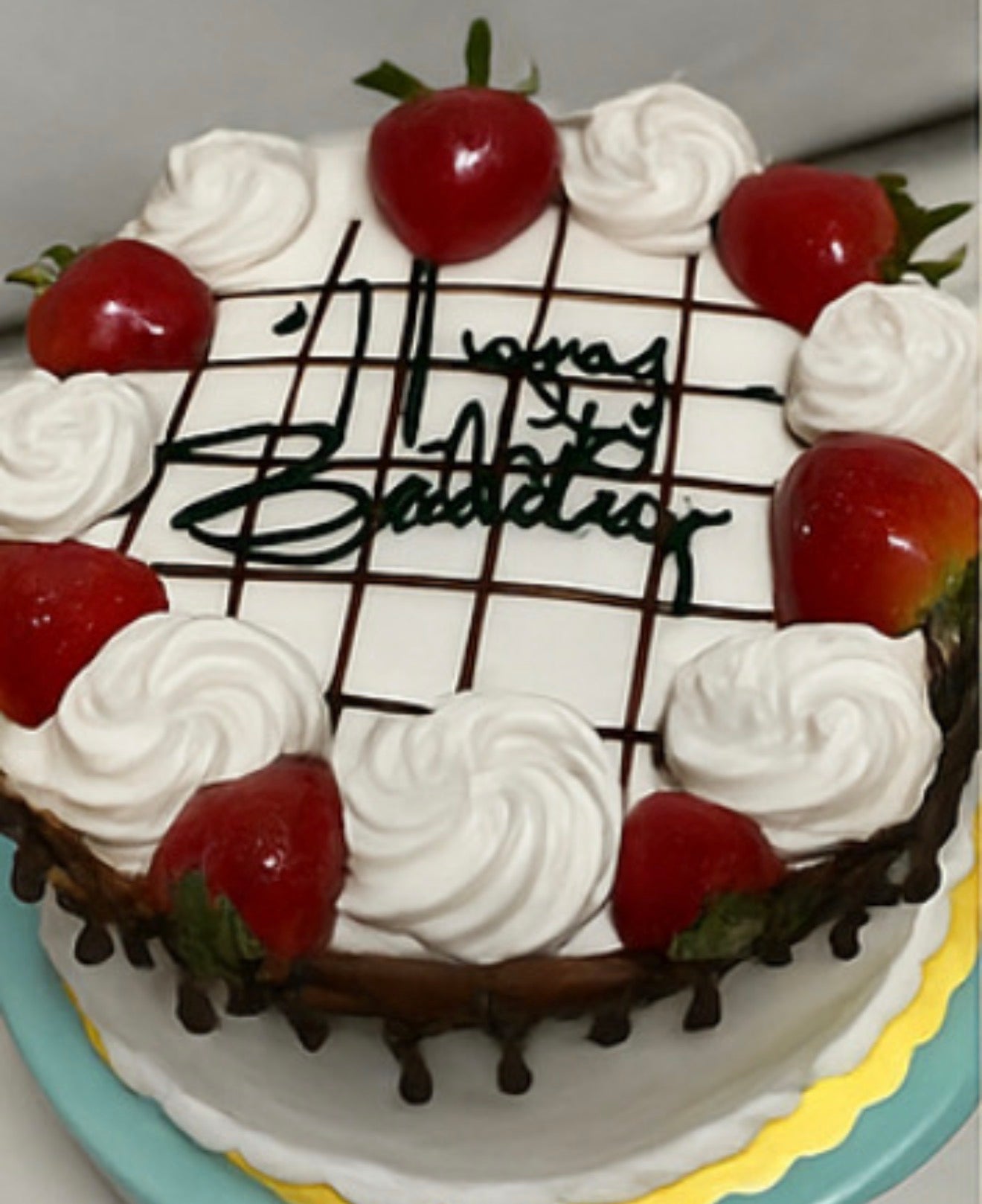 Cake cubano con decoracion adicional