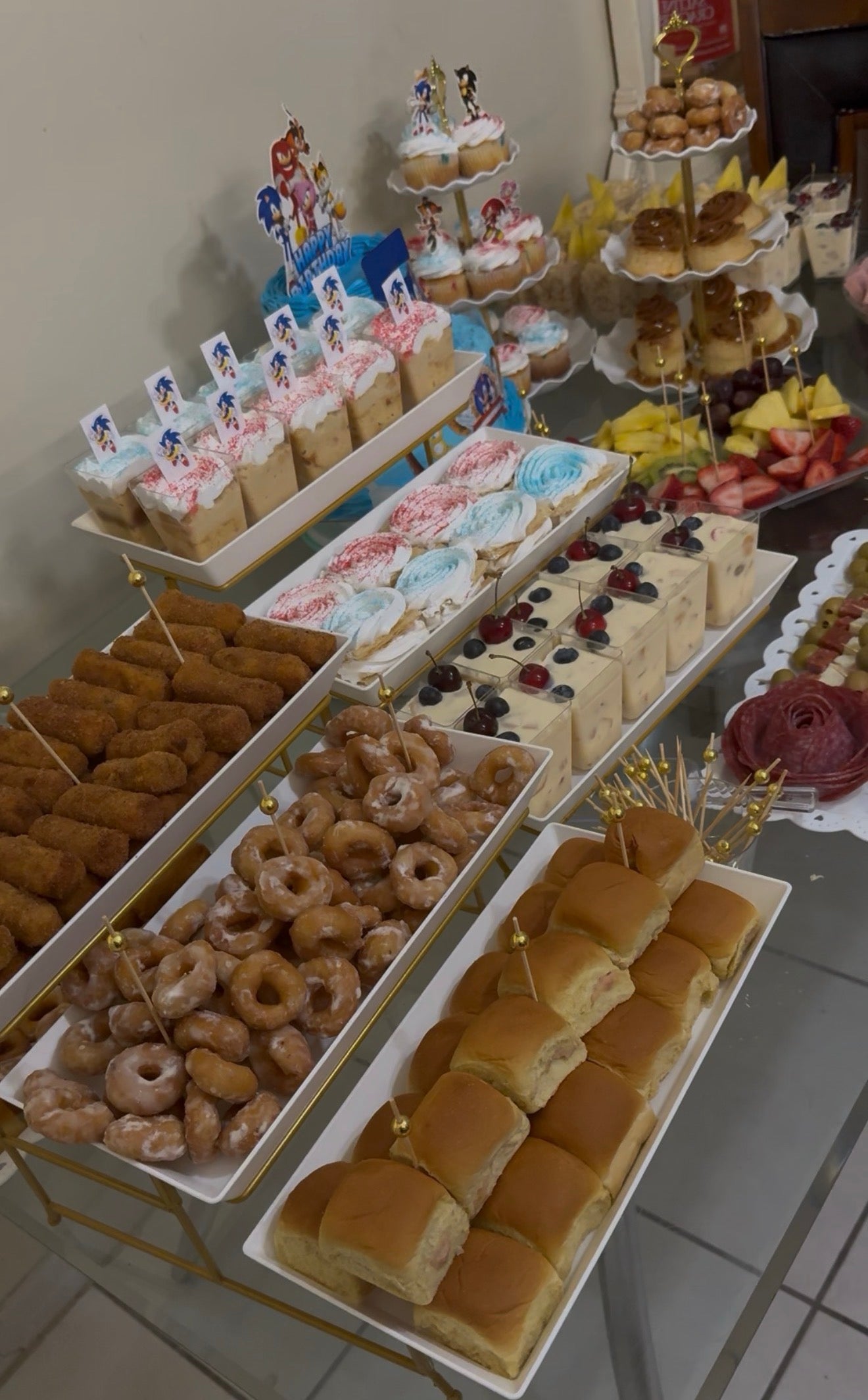 Fiestas familiares y de trabajo.